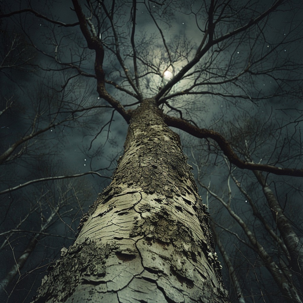 Free Majestic Night Tree Image - Tree, Night, Sky | Download at StockCake
