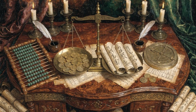 Free Merchant's Golden Scale Image - Scale, Merchant, Coins | Download ...