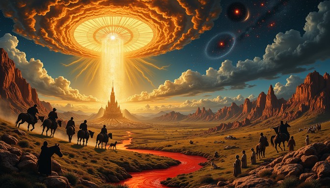 Free Cosmic Revelation Unfolds Image | Download at StockCake
