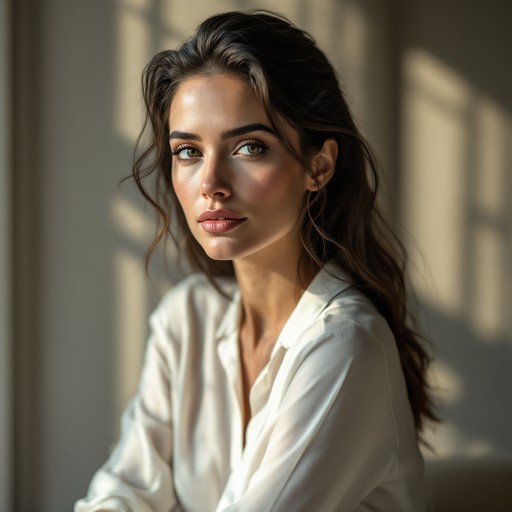 Free Elegant woman posing Image - Elegant, Woman, White Shirt ...