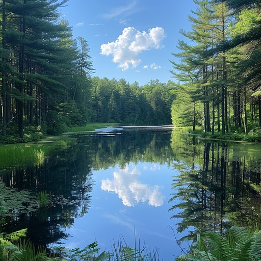 Free Serene Lake View Image - Lake, Reflection, Forest | Download at ...