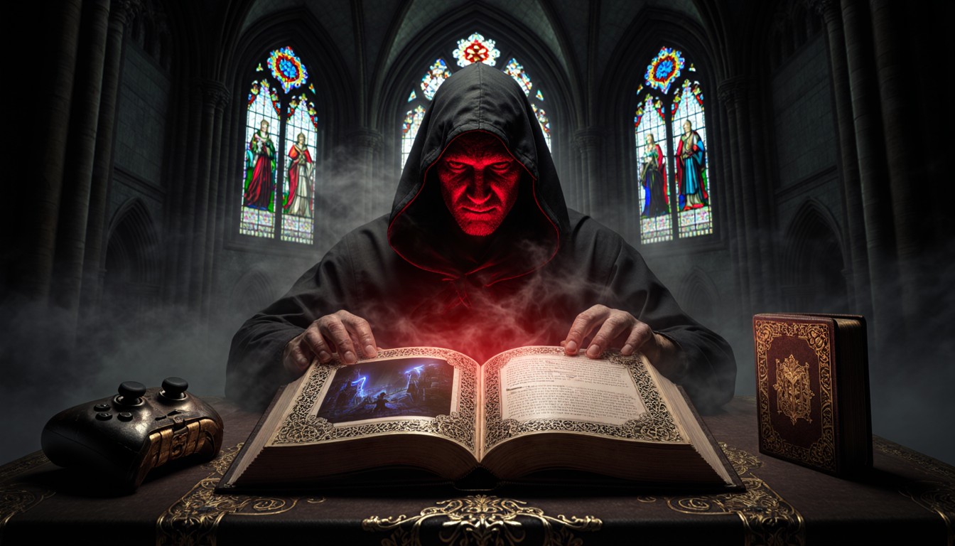 Grim Ritual Free Dark Magic Ritual Image - Grimoire, Occult, Cathedral | Download ...