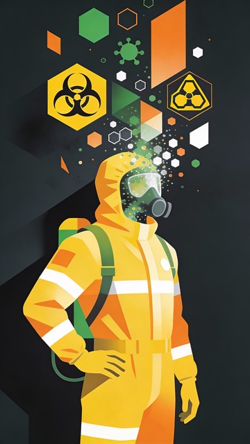 Free Biohazard Safety Protection Image - Hazmat, Biohazard, Safety ...