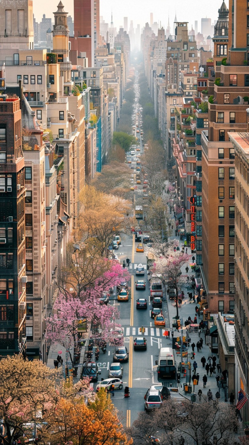 City In Spring Free Urban Spring Bloom Photo - City, Spring, Blossoms | Download at ...