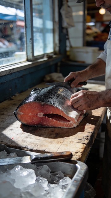 Free Fresh Market Salmon Image - Salmon, Fish, Seafood | Download at ...