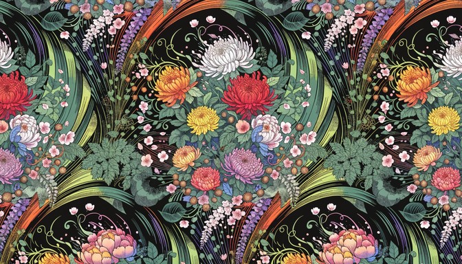 Free Explosive Floral Energy Image - Floral, Pattern, Botanical ...
