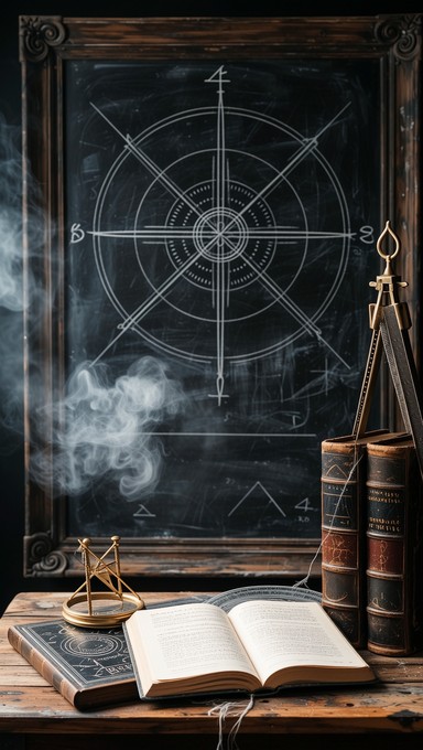 Free Dark Academic Ritual Image - Gothic, Mathematics, Classroom ...