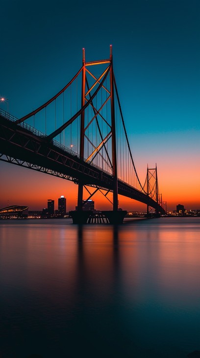 Free Sunset Bridge View Image - Sunset, Bridge, Silhouette | Download ...