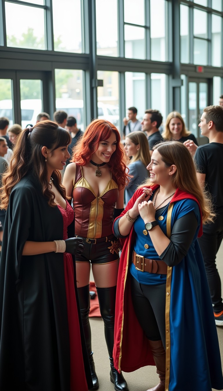 Free Cosplay friends gathering Image - Cosplay, Convention, Costumes ...