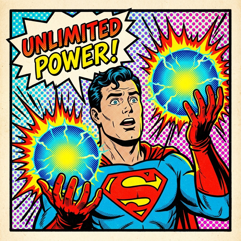 Free Unlimited Power Unleashed Image - Comic, Pop-art, Superhero ...