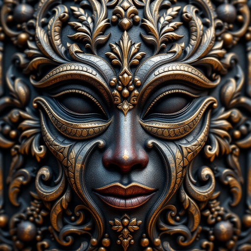 Free Mystical Metal Mask Image - Mask, Metallic, Gold | Download at ...