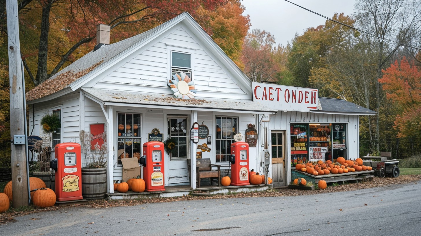 Free Quaint Country Store Image - Store, Country, Pumpkins | Download ...