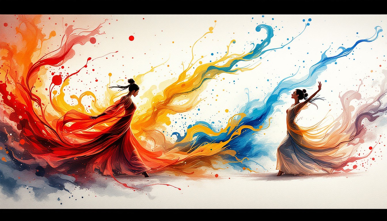 Free Dancing Paint Motion Photo - Dancers, Motion, Movement | Download ...