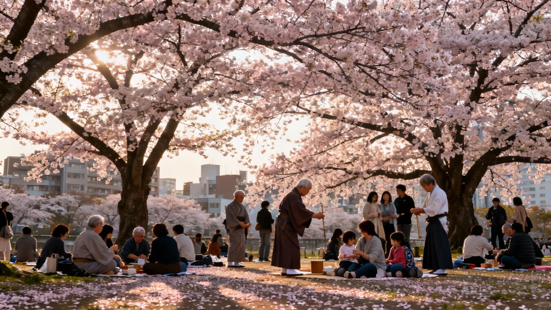 Free Hanami cherry celebrations Image - Cherry, Blossoms, Sakura ...