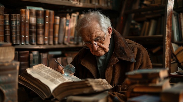 Free Elderly Man Reading Image - Elderly, Man, Reading | Download at ...