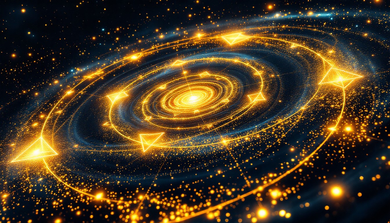 Free Golden Cosmic Spiral Photo - Galaxy, Spiral, Golden | Download at ...