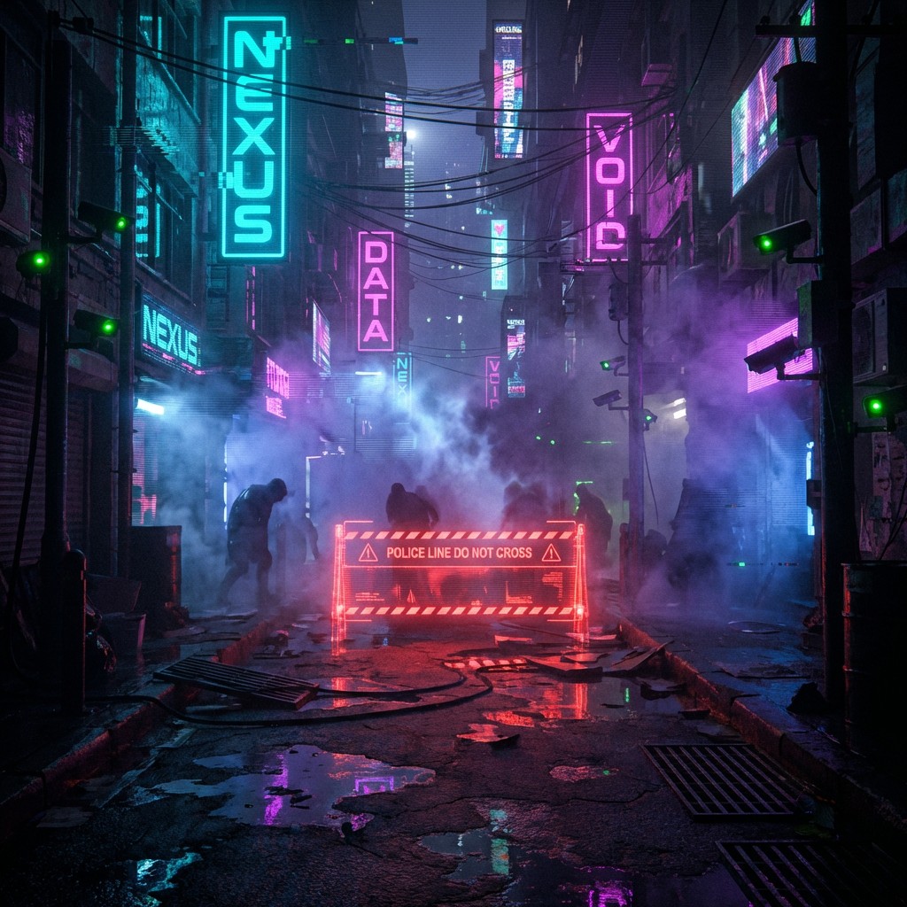Free Neon Dystopian Streets Image - Cyberpunk, Neon, Dystopian ...