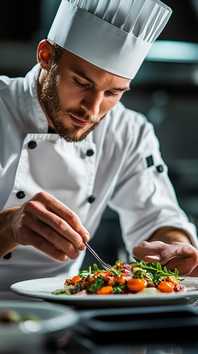 Free Chef Decorating Dish Image - Chef, Cooking, Gourmet | Download at ...