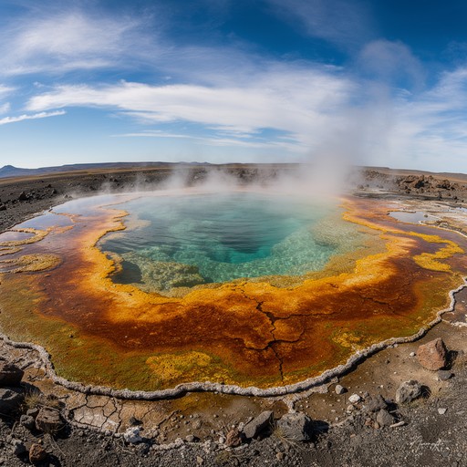 Free Geothermal Rainbow Pool Image - Geothermal, Hotspring, Volcanic ...