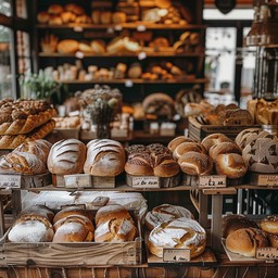 Free Artisan Bread Display Image - Bakery, Bread, Artisan | Download at ...
