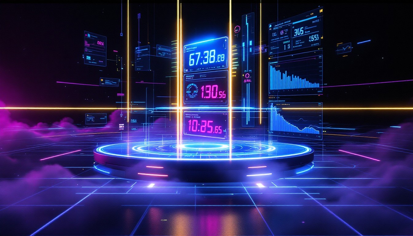 Futureistic Display Free Futuristic Altitude Display Photo - Holographic, Cyberpunk ...