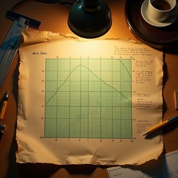 Download Vintage Scientific Graph Image - Vintage, Graph, Parchment ...