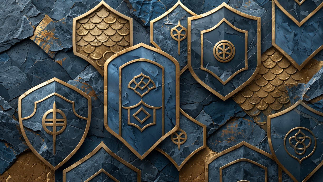 Georgetown Shield Free Guardian Shield Pattern Image - Shield, Guardian, Geometric ...