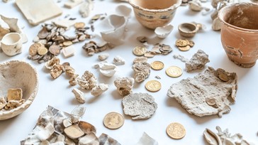 Free Ancient artifacts collection Image - Artifacts, Pottery, Coins ...