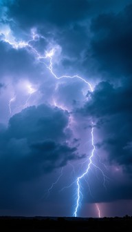 Free Lightning Pierces Night Image - Lightning, Storm, Thunder ...