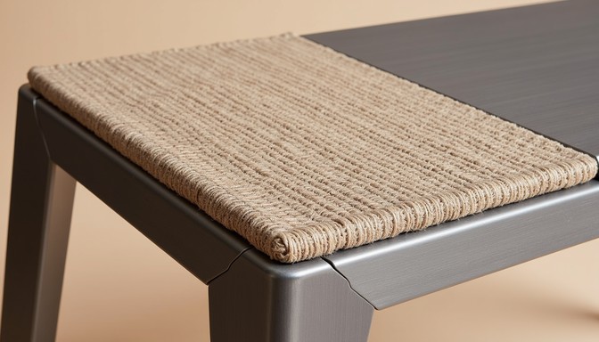 Free Scandinavian Woven Stool Image - Stool, Scandinavian, Minimal ...