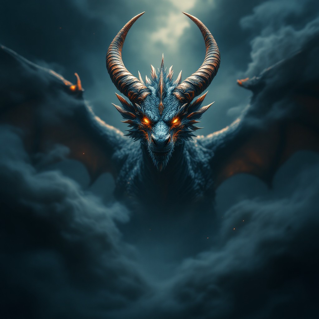 Free Mystical Dragon Emerges Image - Dragon, Fantasy, Mythical ...
