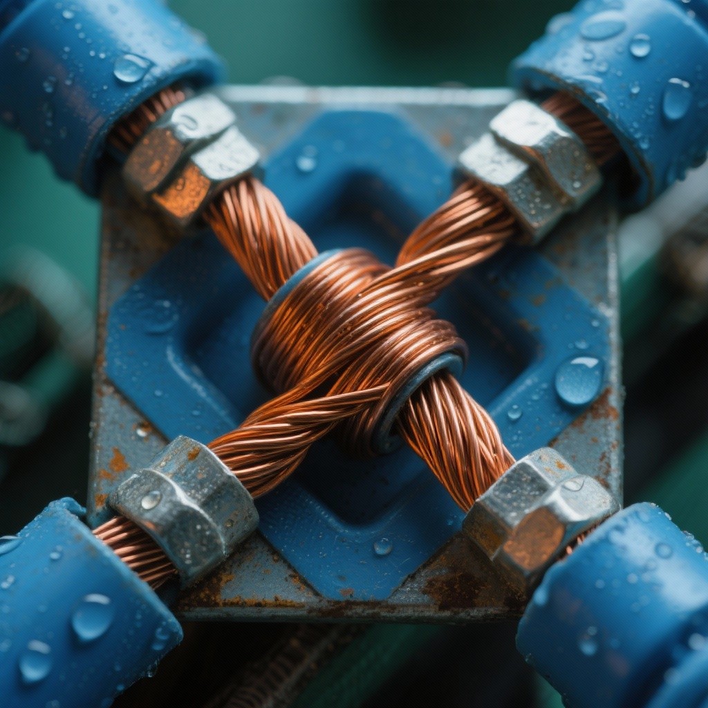 Free Copper Meets Blue Image - Copper, Electrical, Wires | Download at ...