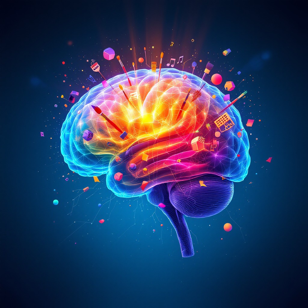 Brain Getting Power Image Free Creative Brain Power Image - Brain, Creativity, Mind | Download at ...
