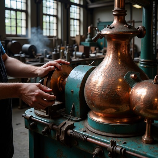 Free Copper Distillery Craftsmanship Image - Distillery, Copper ...
