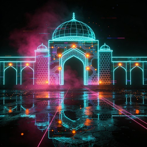 Free Neon Sacred Architecture Image - Neon, Cyberpunk, Architecture ...