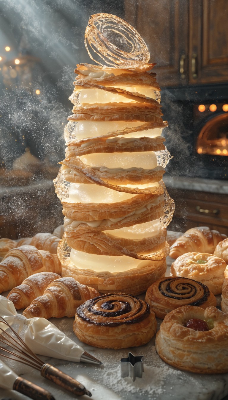 Free Celestial Pastry Tower Image - Pastry, Dessert, Baking | Download ...