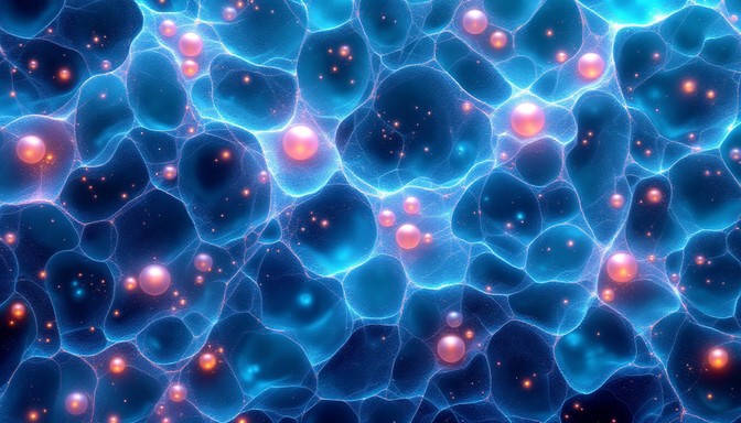Free Glowing Cell Connections Image - Cellular, Network, Bioluminescent ...