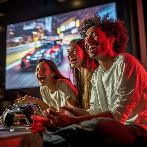 Free Exciting Gaming Night Image - Gaming, Friends, Excitement ...