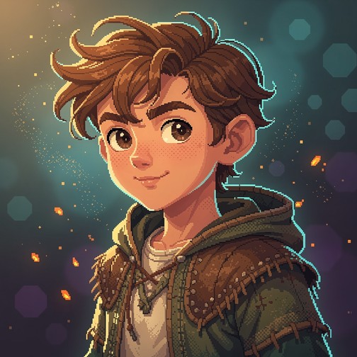 Free Brave Pixel Adventurer Image - Pixel, Boy, Adventurer | Download ...