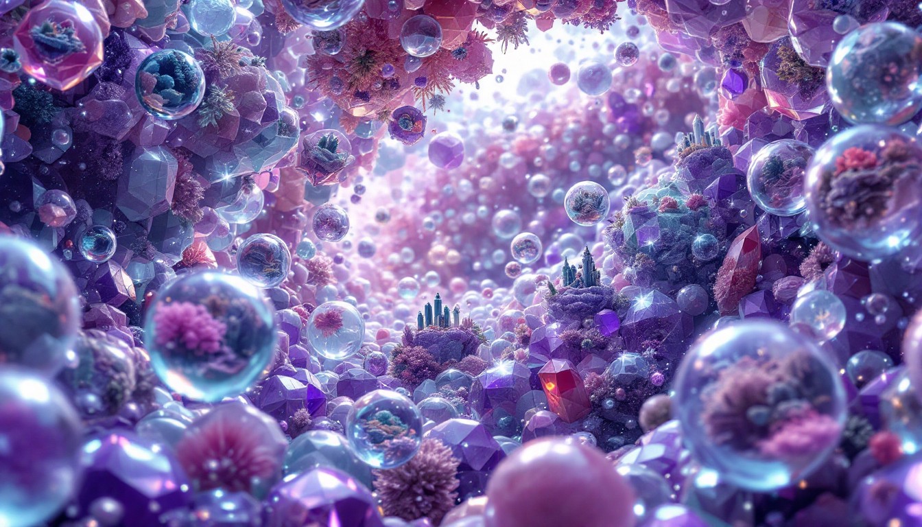 Free Cosmic Bubble Universe Image - Surreal, Cosmic, Purple | Download ...