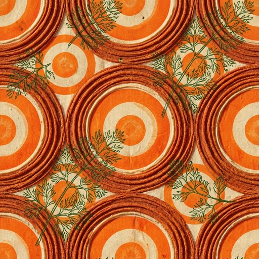 Free Retro Carrot Pattern Image - Pattern, Geometric, Orange | Download ...