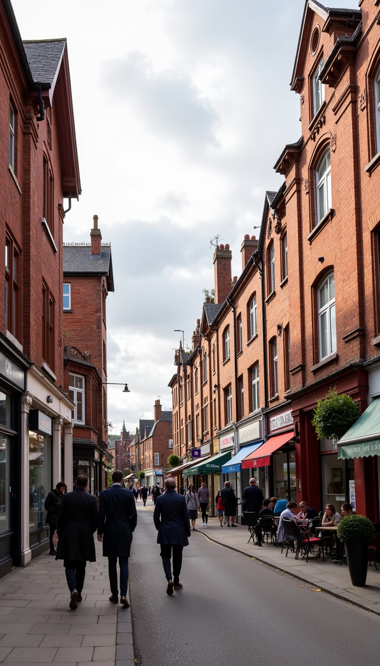 Free Historic high street Image - Street, Shopping, Brick | Download at ...