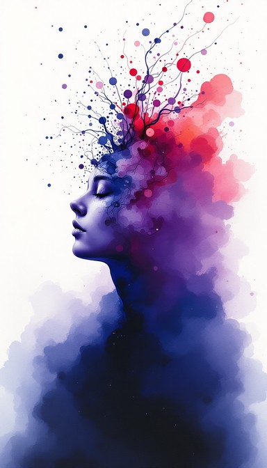 Free Thoughts Dissolving Beautifully Image - Watercolor, Abstract, Mind ...