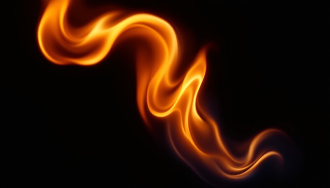 Free Dancing Golden Flames Image - Fire, Flames, Golden | Download at ...