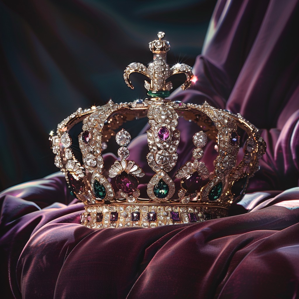 Free Regal Crown Display Image - Crown, Jewels, Velvet | Download at ...