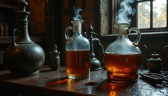 Free Ancient Alchemist's Elixir Image - Alchemist, Potion, Medieval ...