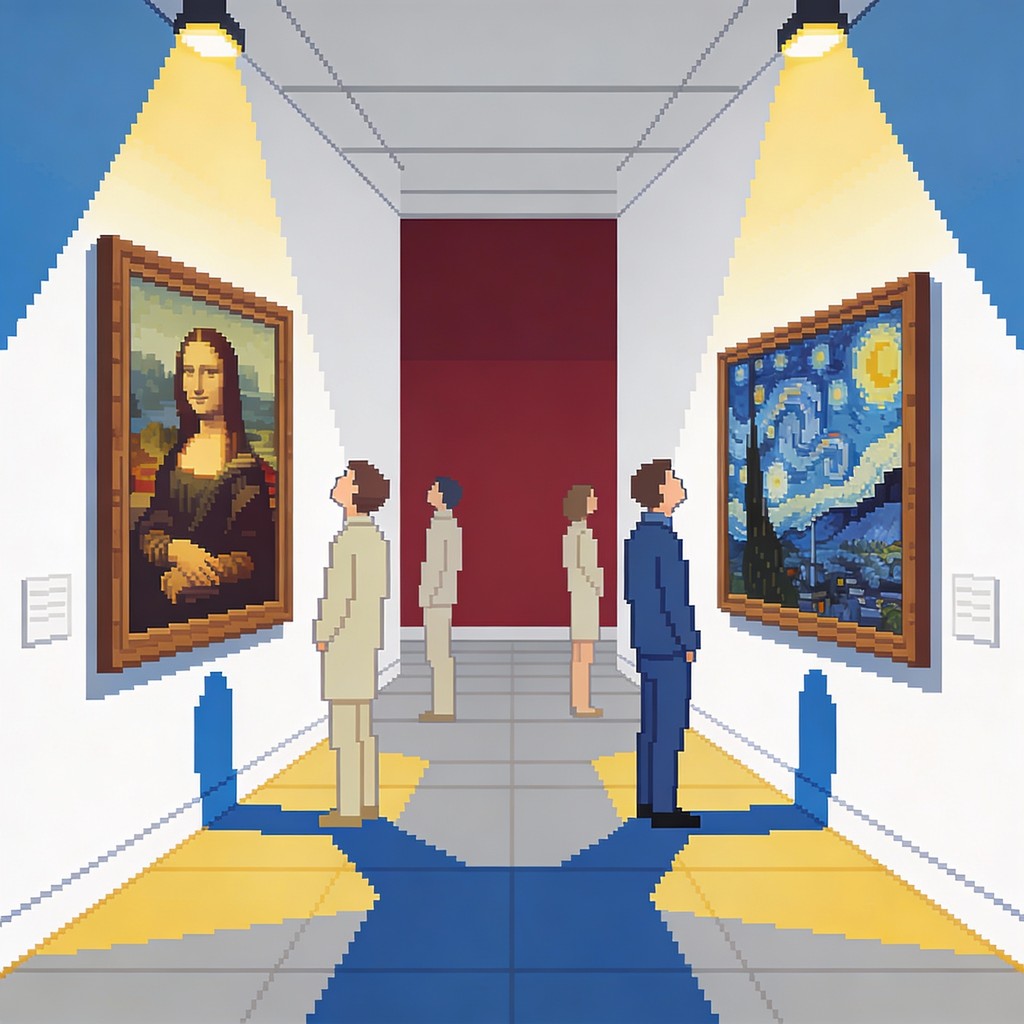 Free Pixel Art Gallery Image - Pixel, Gallery, Museum | Download at ...