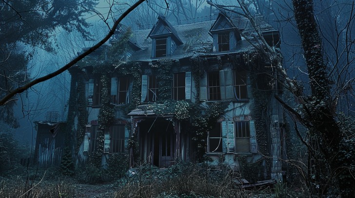 Free Mysterious Abandoned Mansion Image | Download at StockCake