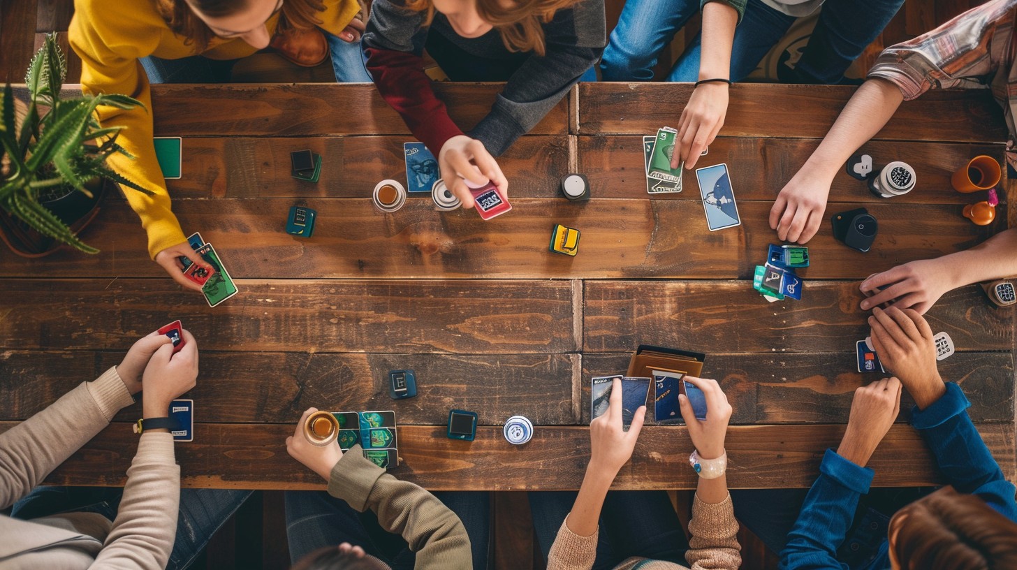Free Friends Playing Games Image - Friends, Games, Table | Download at ...