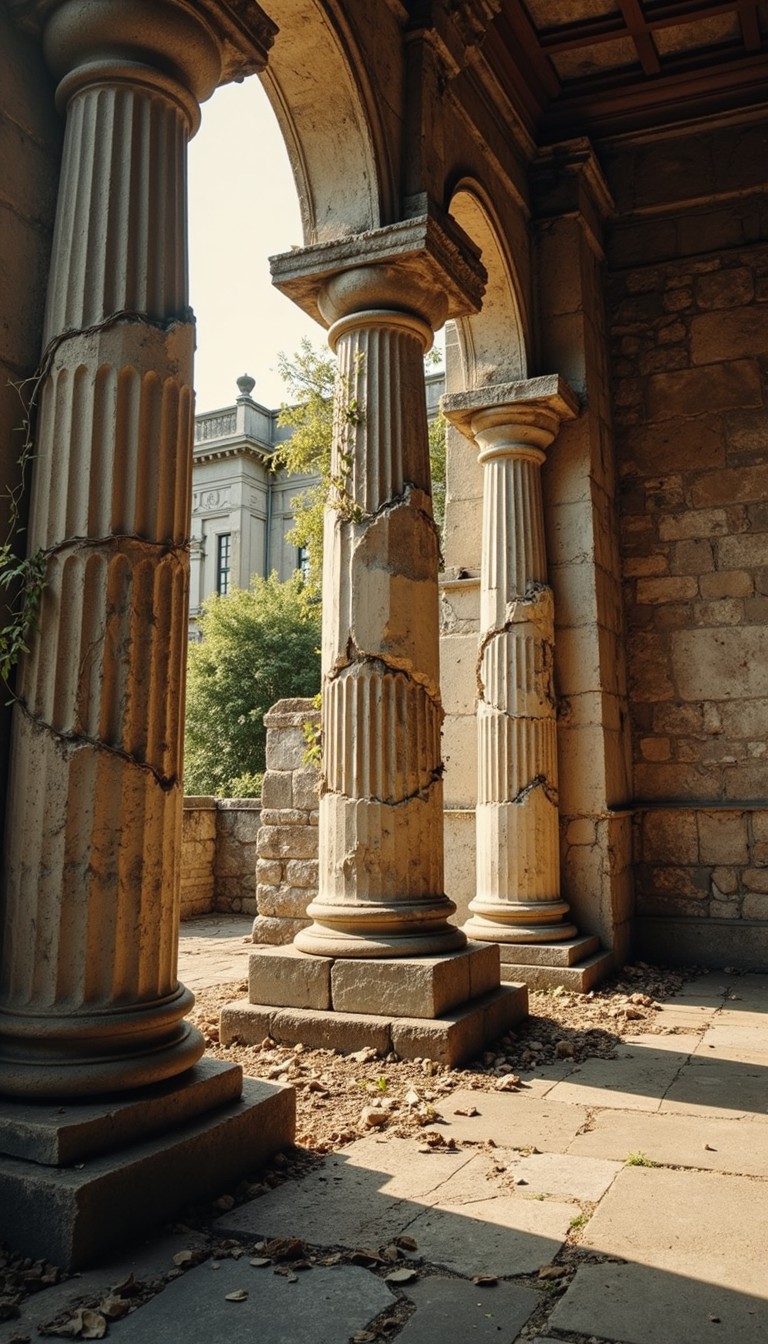 Triangular Column Ancient Free Ancient classical columns Image - Columns, Ancient, Ruins ...